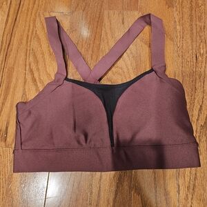 Under Armour Burgundy Sports Bra